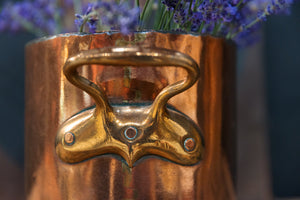 French Polished Copper Pot - No 14