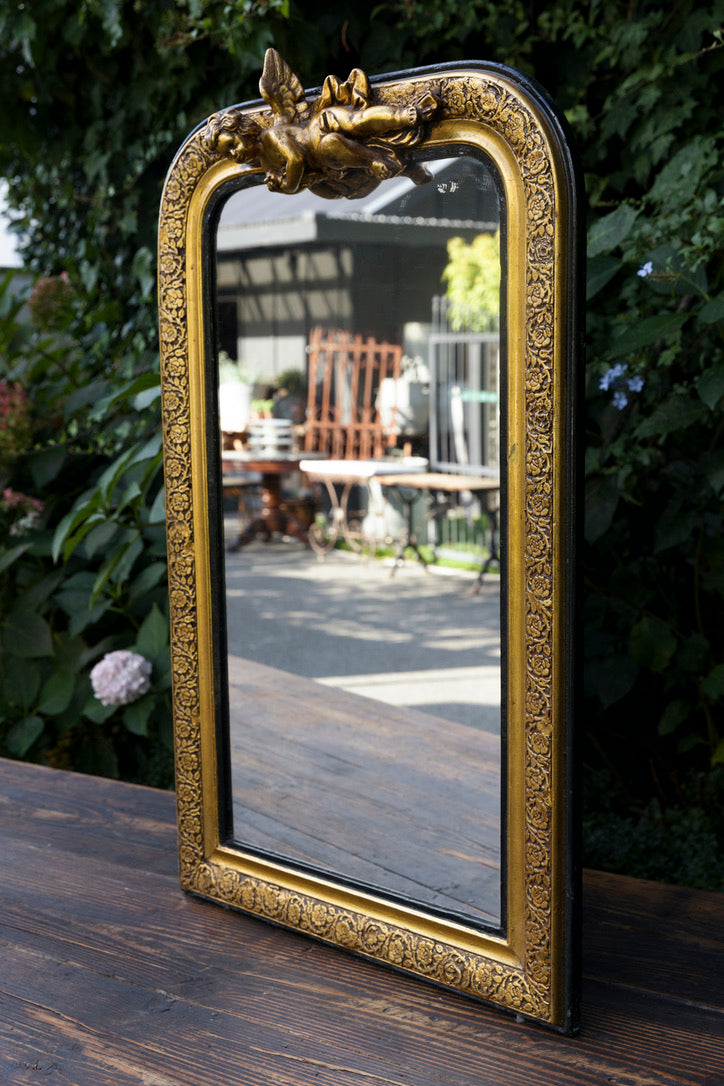 Beautiful French Cherub Mirror