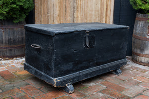 19th Century French Monastery Trunk