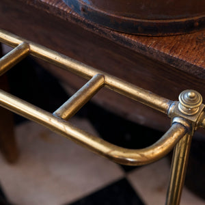 French Brass Mid Century Umbrella Stand