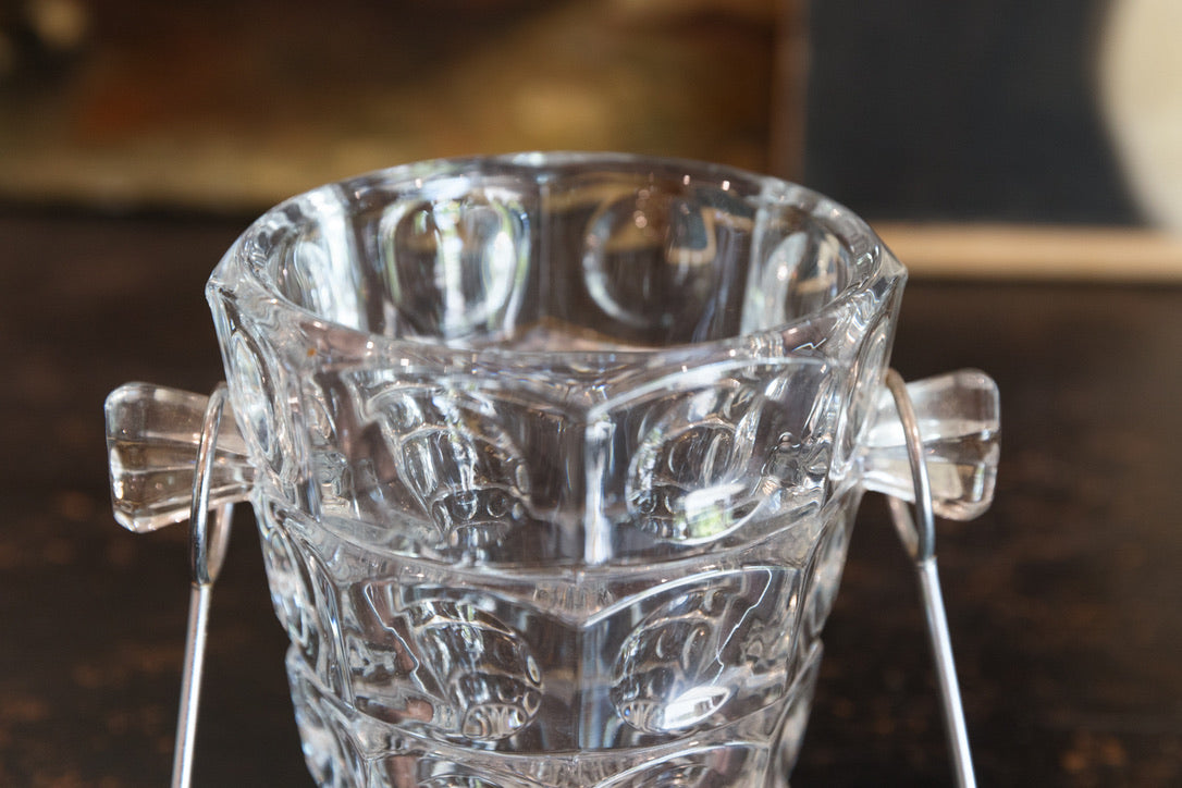 French Crystal Ice Bucket -No 12