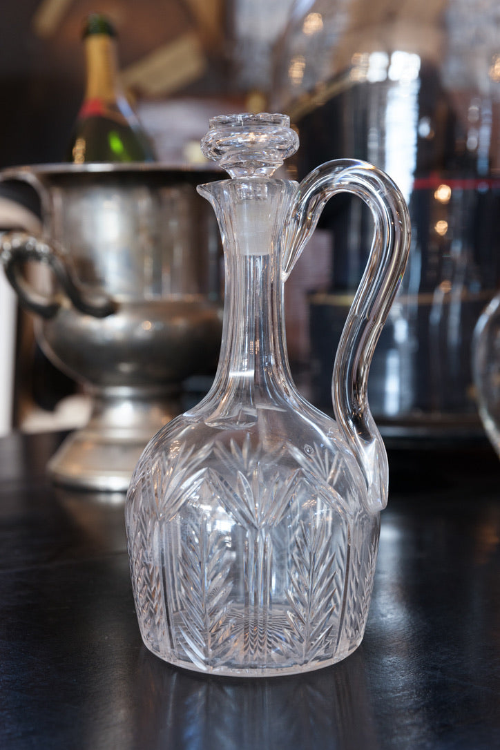 Beautiful Antique Crystal & Glass Decanters - No 3