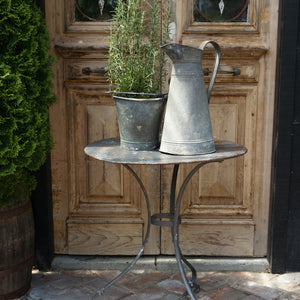 Original French Metal Garden Table