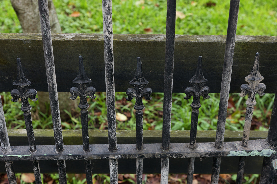 Large Antique French Wrought Iron Entrance Gates