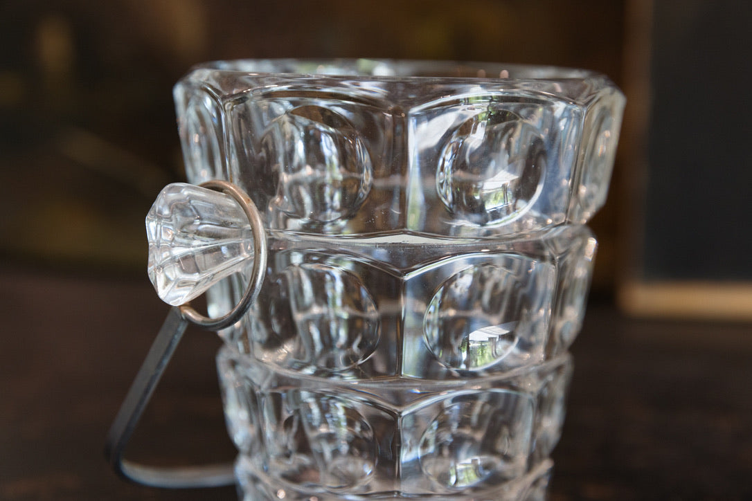 French Crystal Ice Bucket -No 12