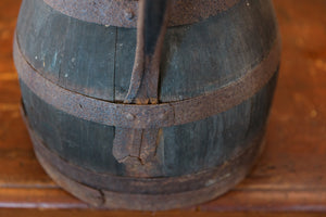 19th Century French Wooden Vineyard Jug - No 1