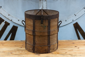 Antique French Grain Measure Bucket