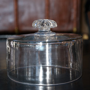 Antique French Glass Dome Cloche - J