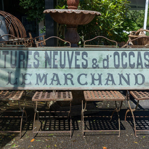French Shop Sign 1930's