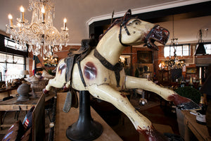 Original 1950's French Carousel Horse