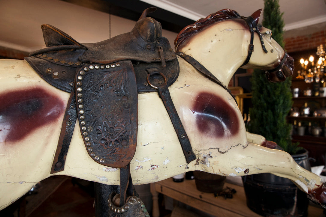 Original 1950's French Carousel Horse