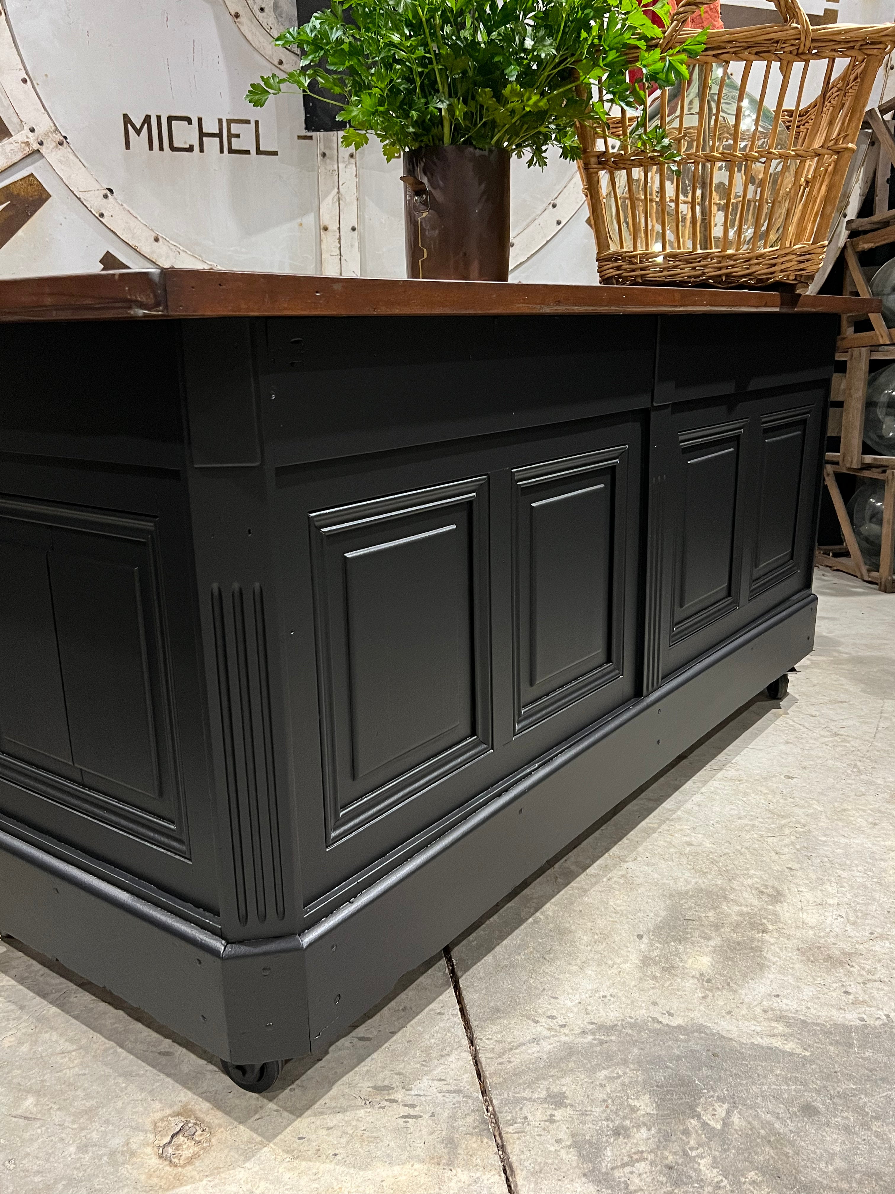 French General Store Shop Counter/ Kitchen Island