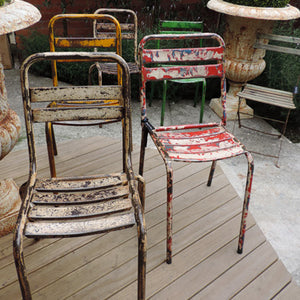 1950s French Industrial Chairs