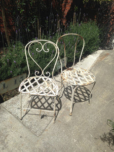 French Garden Chairs