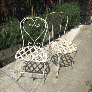 French Garden Chairs