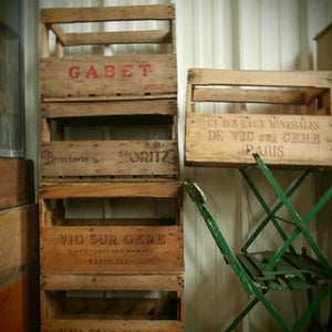 French Wine Crates