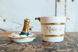 French Reins Champagne Ice Bucket