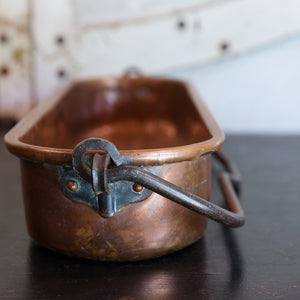 French Vintage Copper Poacher - 1A