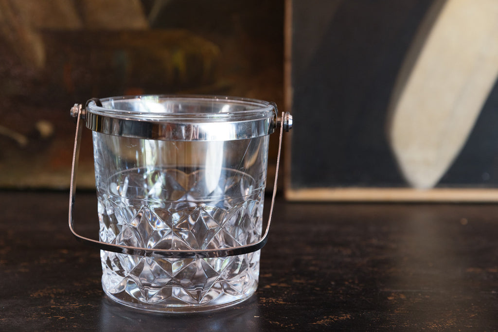 French Crystal Ice Bucket - No 13