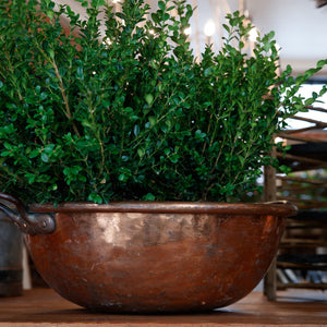 Large French Copper Bowl