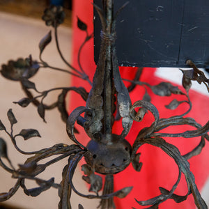 French 19th Century Wrought Iron Candelabra