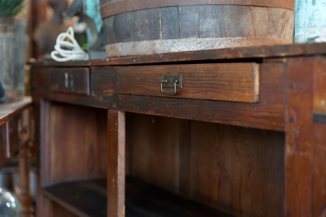 19th Century French Bistro Counter/Bar