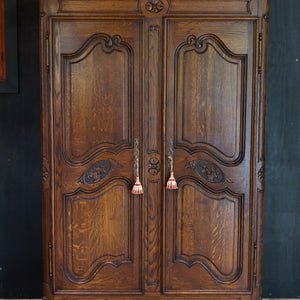 Beautiful 19th Century French Oak Armoire