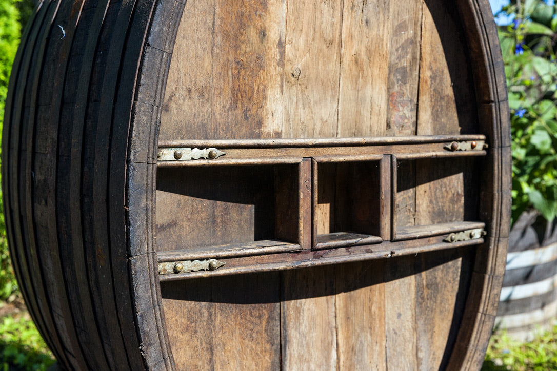 Antique Original 19th Century French Oak Vineyard Wine Barrels