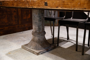 Industrial Steel French Channel Table