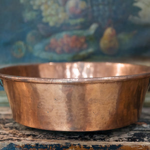 19th Century French Polished Copper Pan - C5