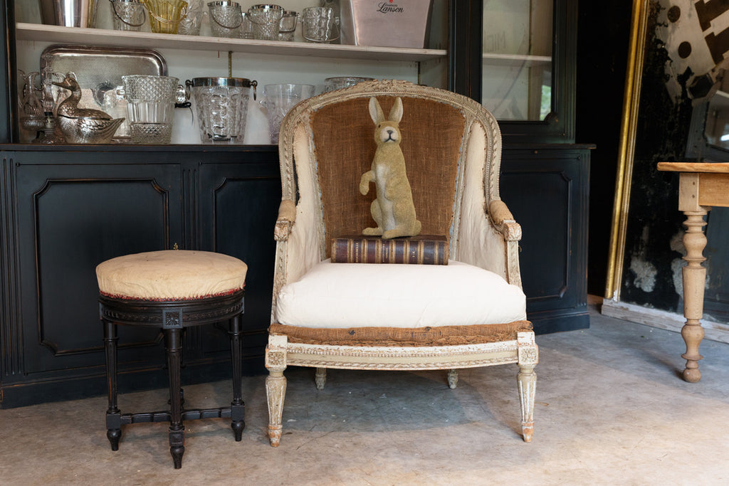 Late 18th Century French Wingback Chair