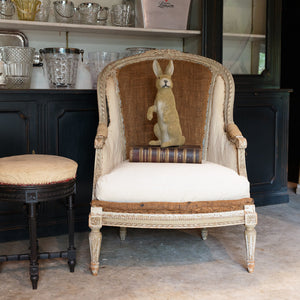 Late 18th Century French Wingback Chair