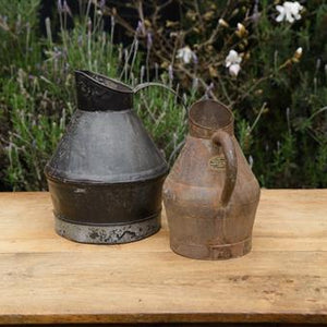 French Iron Wine Pitchers