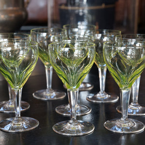 Antique Belgian Green Glasses