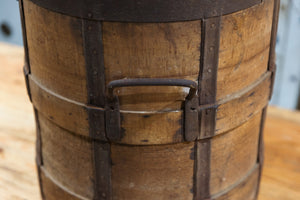 Antique French Grain Measure Bucket