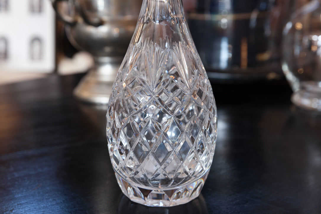 Beautiful Antique Crystal & Glass Decanters - No 2