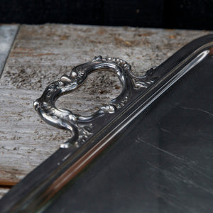 Antique French Silver Plated Tray