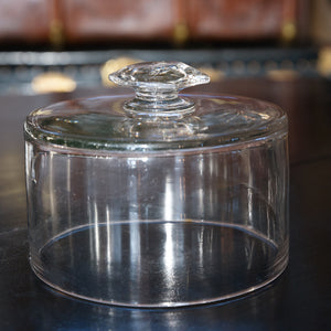 Antique French Glass Dome Cloche - K