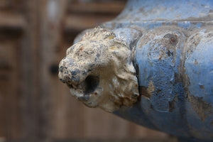 19th Century Fred Alfred Corneau Lion Head Urn