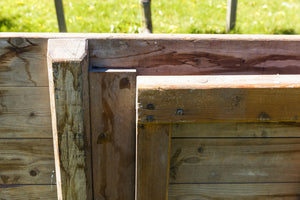 Original French Wooden Grape Harvest Tables