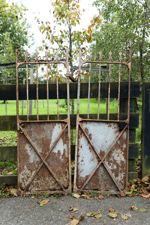 19th Century French Wrought Iron Gates