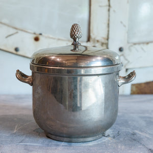 French Mid Century Silver Plated Ice Bucket