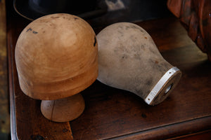 Original Vintage French Wooden Hatstands