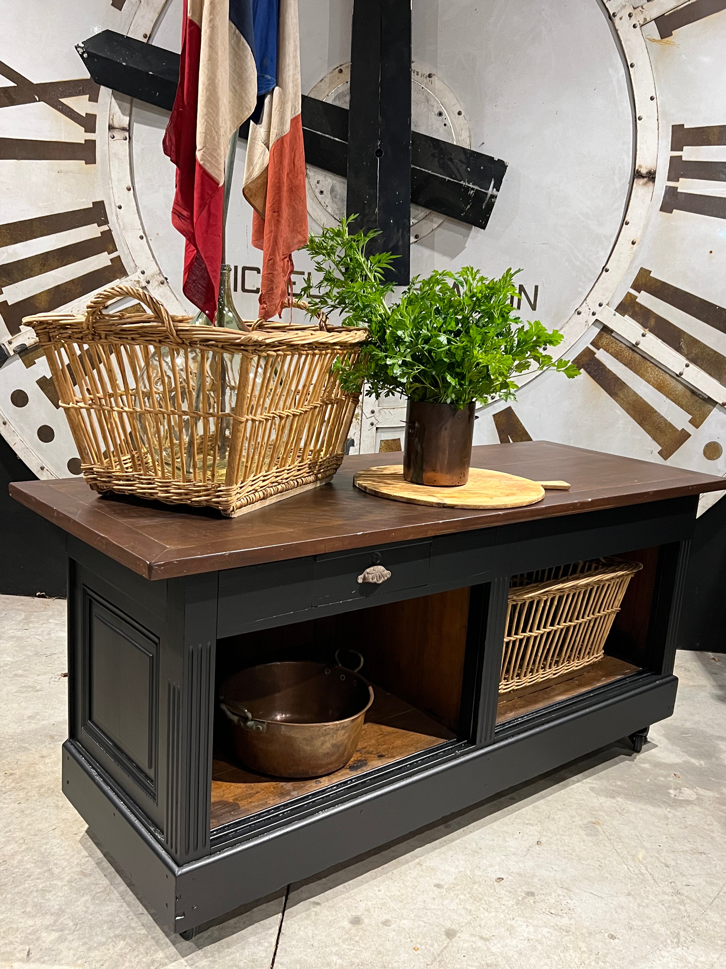 French General Store Shop Counter/ Kitchen Island