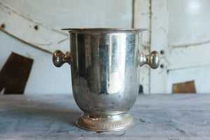 French Vintage Silver Plated Champagne Bucket - No 4