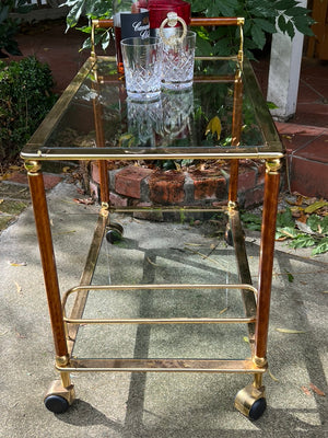 French Cocktail Drinks Trolley - No 1