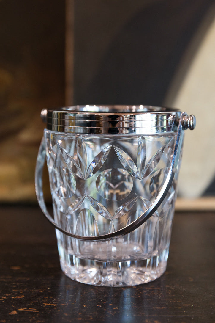 French Crystal Ice Bucket - No 8