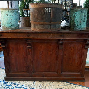 19th Century French Bistro Counter/Bar