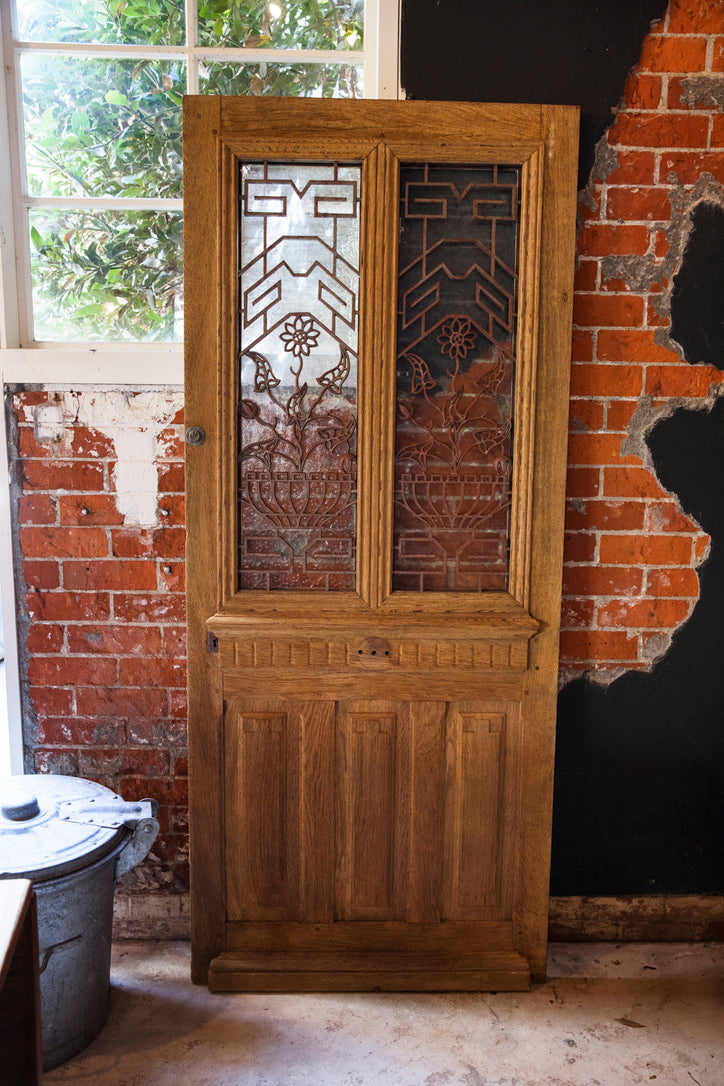 Original French Oak Farmhouse Door - No 2