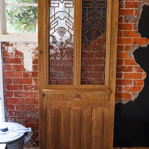 Original French Oak Farmhouse Door - No 2